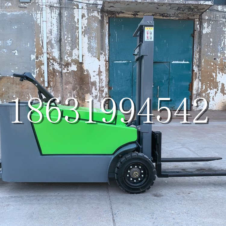 涿州市小型电动叉车1吨2吨步行站驾式电瓶堆高充电装卸车液压升降车铲车